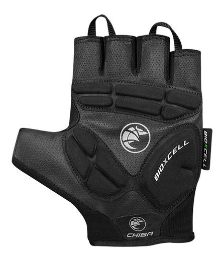 Chiba Fahrrad-Handschuhe BioXCell Comfort schwarz - 1 Paar