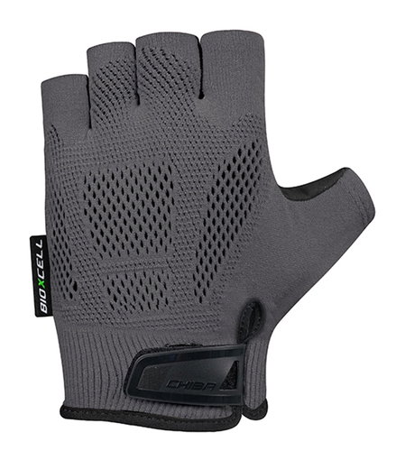 Chiba Fahrrad-Handschuhe BioXCell Comfort dunkelgrau - 1 Paar