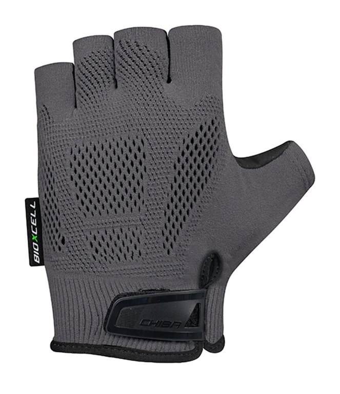 Chiba Fahrrad-Handschuhe BioXCell Comfort dunkelgrau - 1 Paar