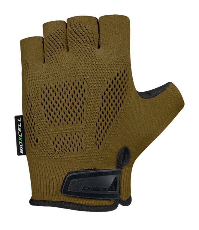Chiba Fahrrad-Handschuhe BioXCell Comfort olivegrün - 1 Paar