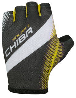 Chiba Fahrrad-Handschuhe Solar II schwarz/neongelb - 1 Paar