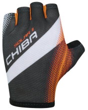 Chiba Fahrrad-Handschuhe Solar II schwarz/orange - 1 Paar