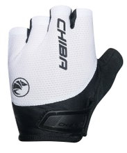 Chiba Fahrrad-Handschuhe Gel Air weiss - 1 Paar