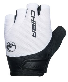 Chiba Fahrrad-Handschuhe Gel Air weiss - 1 Paar
