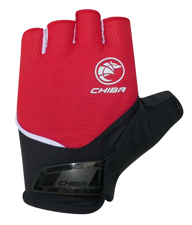 Chiba Fahrrad-Handschuhe Sport rot - 1 Paar
