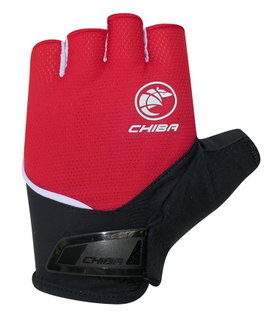 Chiba Fahrrad-Handschuhe Sport rot - 1 Paar