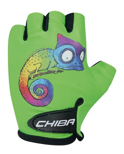 Chiba Fahrrad Handschuhe Cool Chameleon grün Kinder - 1 Paar