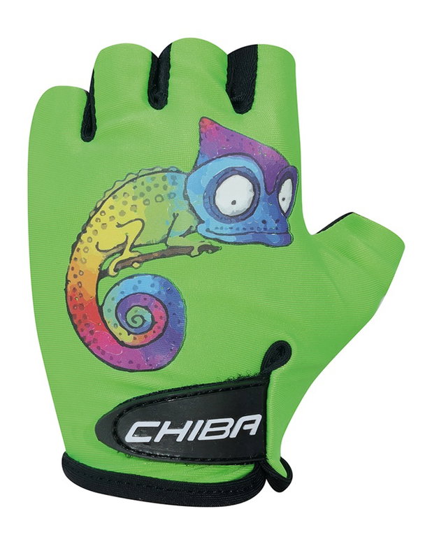 Chiba Fahrrad Handschuhe Cool Chameleon grün Kinder - 1 Paar