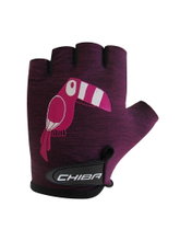 Chiba Fahrrad Handschuhe Cool violett Kinder - 1 Paar