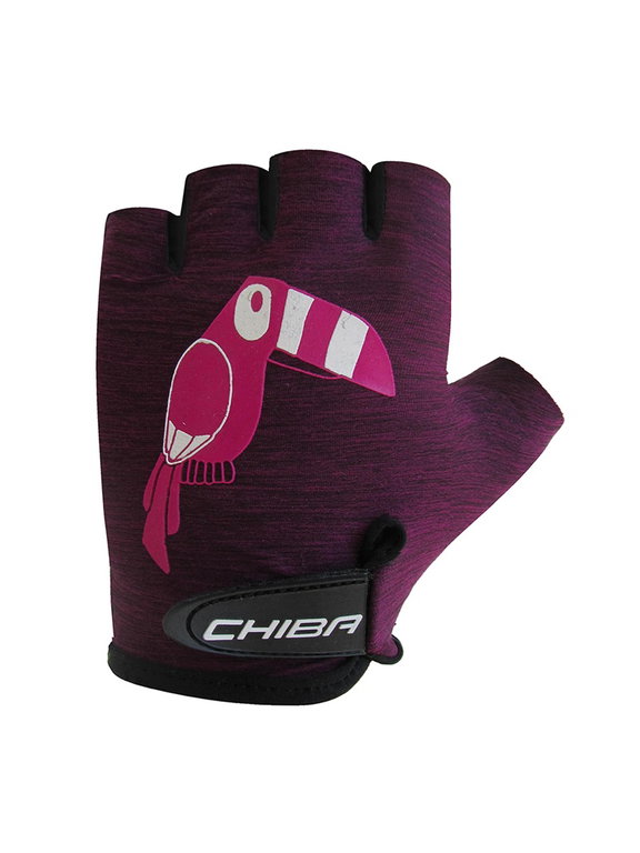 Chiba Fahrrad Handschuhe Cool violett Kinder - 1 Paar