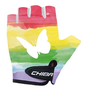 Chiba Fahrrad Handschuhe Cool Papillon bunt Kinder - 1 Paar