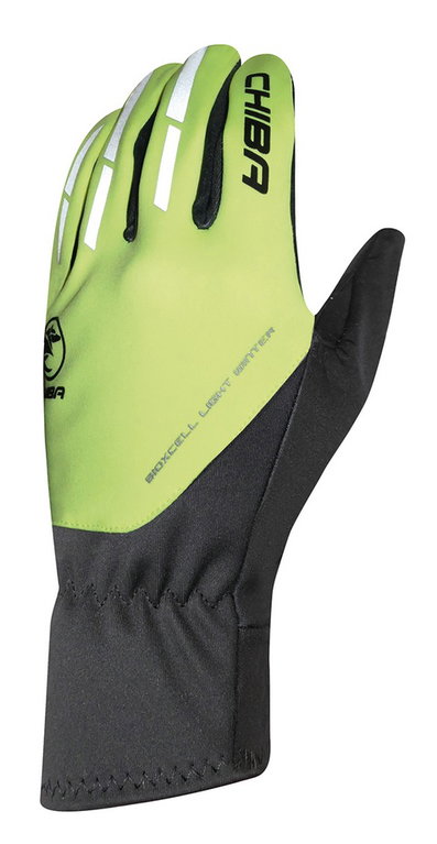 Chiba Winter-Fahrradhandschuhe BioXCell Light neongelb - 1 Paar