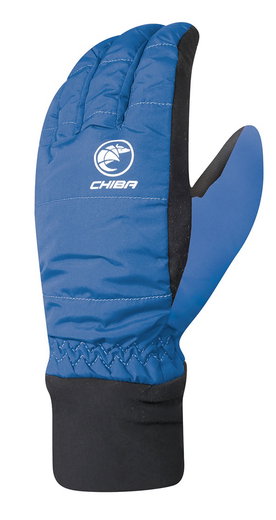 Chiba Winter-Fahrradhandschuhe City Liner (wasserdicht, winddicht) blau Kinder - 1 Paar