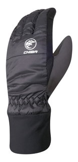 Chiba Winter-Fahrradhandschuhe City Liner (wasserdicht, winddicht) schwarz Kinder - 1 Paar