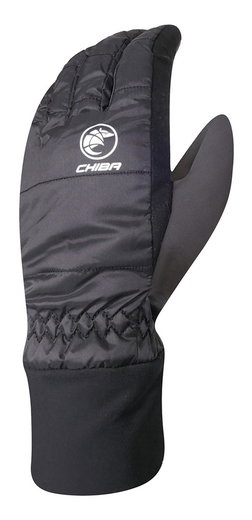 Chiba Winter-Fahrradhandschuhe City Liner (wasserdicht, winddicht) schwarz Kinder - 1 Paar
