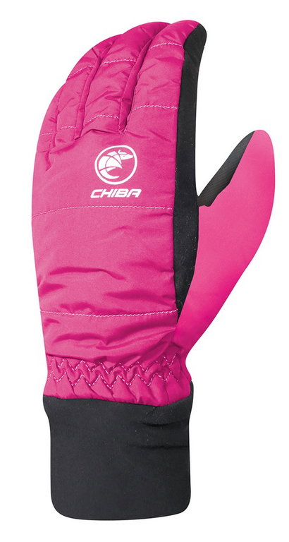 Chiba Winter-Fahrradhandschuhe City Liner (wasserdicht, winddicht) pink Kinder - 1 Paar