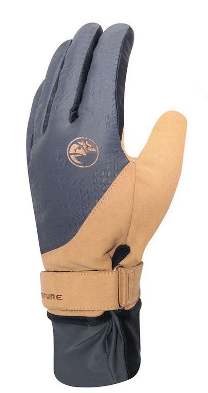 Chiba Winter-Fahrradhandschuhe Offroad Light dunkelgrau - 1 Paar