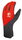 Chiba Winter-Fahrradhandschuhe Softshell Light rot - 1 Paar