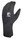 Chiba Winter-Fahrradhandschuhe Softshell Light schwarz - 1 Paar