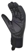 Chiba Winter-Fahrradhandschuhe Softshell Light dunkelgrau - 1 Paar