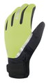 Chiba Winter-Fahrradhandschuhe Softshell Waterproof neongelb - 1 Paar