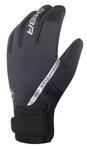 Chiba Winter-Fahrradhandschuhe Softshell Waterproof schwarz - 1 Paar