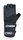 Rękawice fitness Chiba Wristguard IV czarne - 1 para