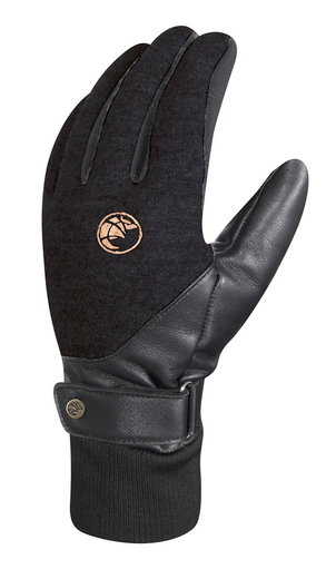 Chiba Winter-Fahrradhandschuhe All Natural Glove X-Warm schwarz - 1 Paar