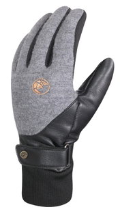 Chiba Winter-Fahrradhandschuhe All Natural Glove X-Warm dunkelgrau - 1 Paar