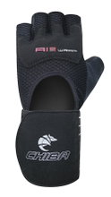 Rękawice fitness Chiba Airwrap 2.0 czarne
