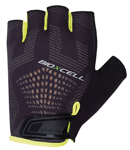 Chiba Fahrrad-Handschuhe BioXCell Super Fly schwarz/neongelb - 1 Paar
