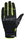 Chiba Climbing Gloves Via Ferrata Absolute (Puller Aid, made of Nappa Leather) black/neon yellow - 1 Pair