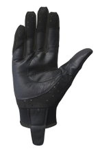 Chiba Climbing Gloves Via Ferrata Absolute (Puller Aid, made of Nappa Leather) black - 1 Pair
