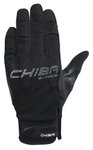 Chiba Kletterhandschuhe Via Ferrata Absolut (Puller-Anziehhilfe, aus Nappa-Leder) schwarz - 1 Paar