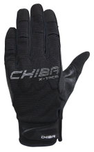Chiba Climbing Gloves Via Ferrata Absolute (Puller Aid, made of Nappa Leather) black - 1 Pair