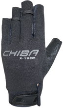 Chiba Kletterhandschuhe Via Ferrata X-Trem (Quickpull-Ausziehhilfe, aus Nappa-Leder) schwarz - 1 Paar