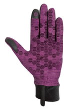 Chiba Laufhandschuhe Allround Light (Puller-Anziehhilfe) violett - 1 Paar
