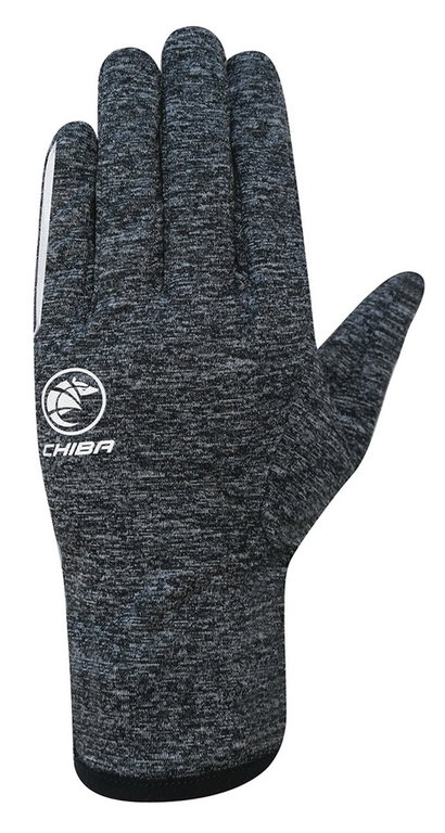 Chiba running gloves New York Marathon dark grey - 1 pair