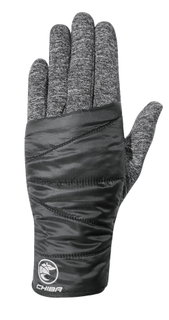 Chiba Laufhandschuhe Urban Performer hellgrau - 1 Paar