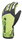 Chiba Winter-Fahrradhandschuhe 2nd Skin (wasserdicht, winddicht) neongelb - 1 Paar