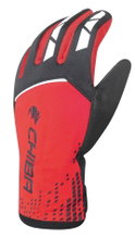 Chiba Winter-Fahrradhandschuhe 2nd Skin (wasserdicht, winddicht) rot - 1 Paar