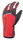 Chiba Winter-Fahrradhandschuhe 2nd Skin (wasserdicht, winddicht) rot - 1 Paar