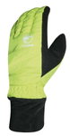 Chiba Winter Cycling Gloves City Liner (waterproof, windproof) neon yellow - 1 pair