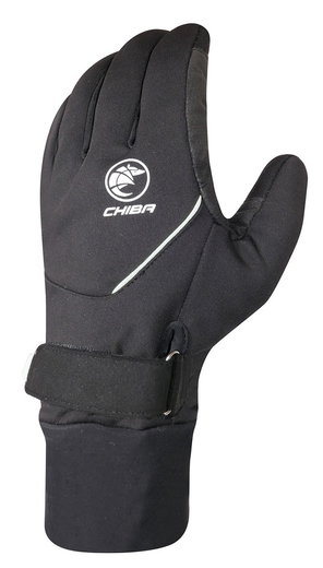 Chiba Winter-Fahrradhandschuhe Rain Pro schwarz/weiss - 1 Paar