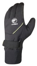 Chiba Winter-Fahrradhandschuhe Rain Pro schwarz/neongelb- 1 Paar