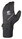 Chiba Winter-Fahrradhandschuhe Rain Pro schwarz/neongelb- 1 Paar