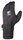 Chiba Winter-Fahrradhandschuhe Rain Pro schwarz/pink - 1 Paar