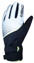 Chiba Winter-Fahrradhandschuhe Waterproof (wasserdicht. reflektierend) silber/schwarz Kinder - 1 Paar