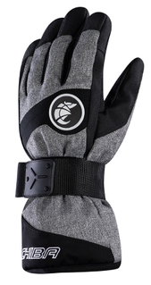 Chiba Winter Gloves Board (waterproof, windproof, breathable) light grey/white - 1 pair