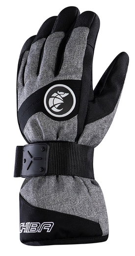 Chiba Winterhandschuhe Board (wasserdicht, winddicht, atmungsaktiv) hellgrau/weiss - 1 Paar